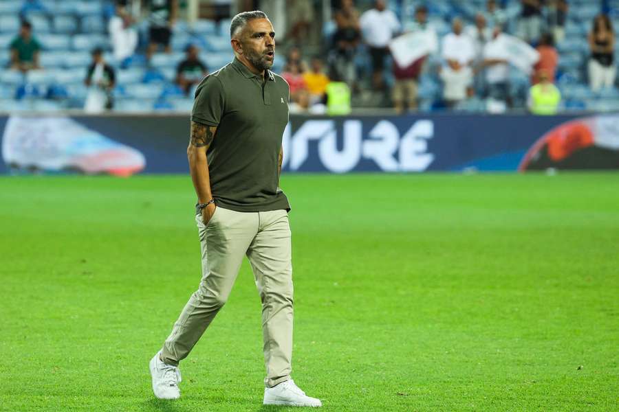 Rui Borges, treinador do Sporting