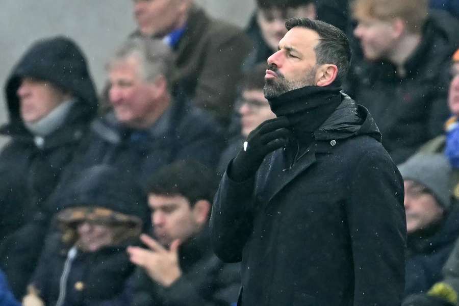 Van Nistelrooy was unhappy with Leicester's latest defeat