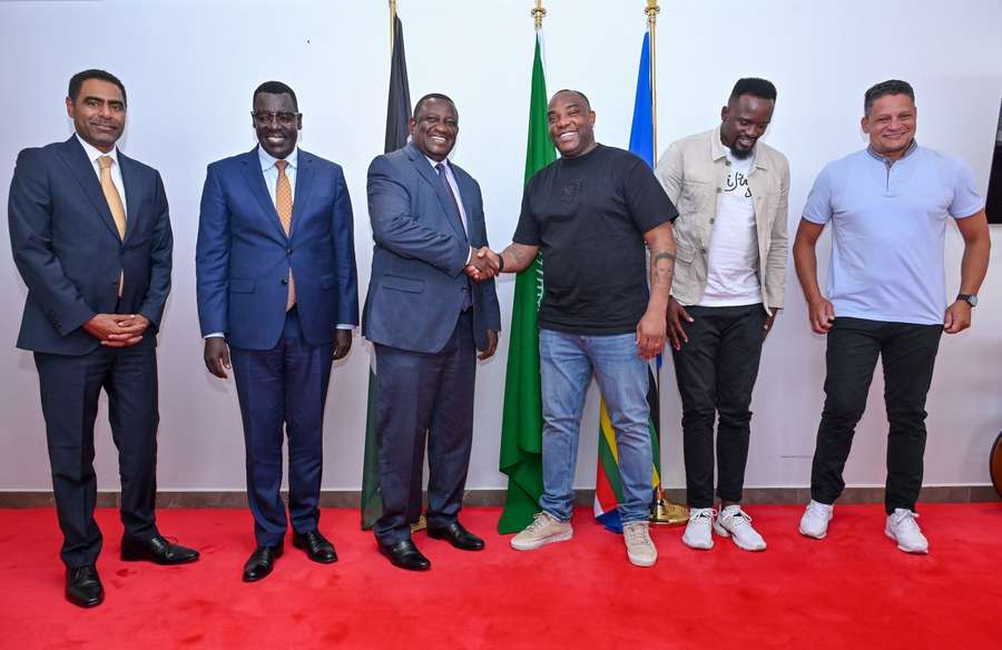 McCarthy meets Kenya's sports CS