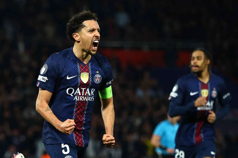 Marquinhos ha segnato il primo gol del PSG