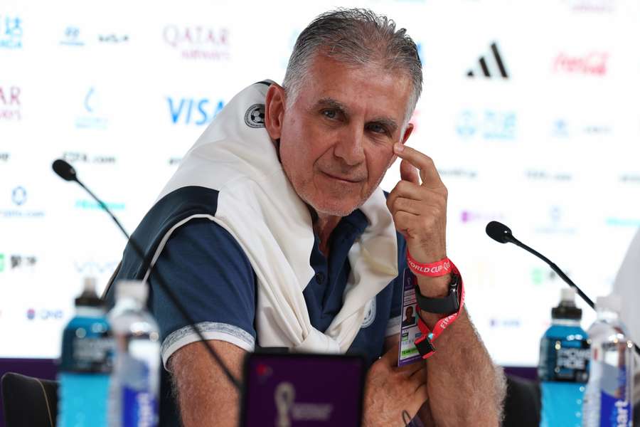 Taremi também participou na conferência e disse que a competição começa agora para os iranianos