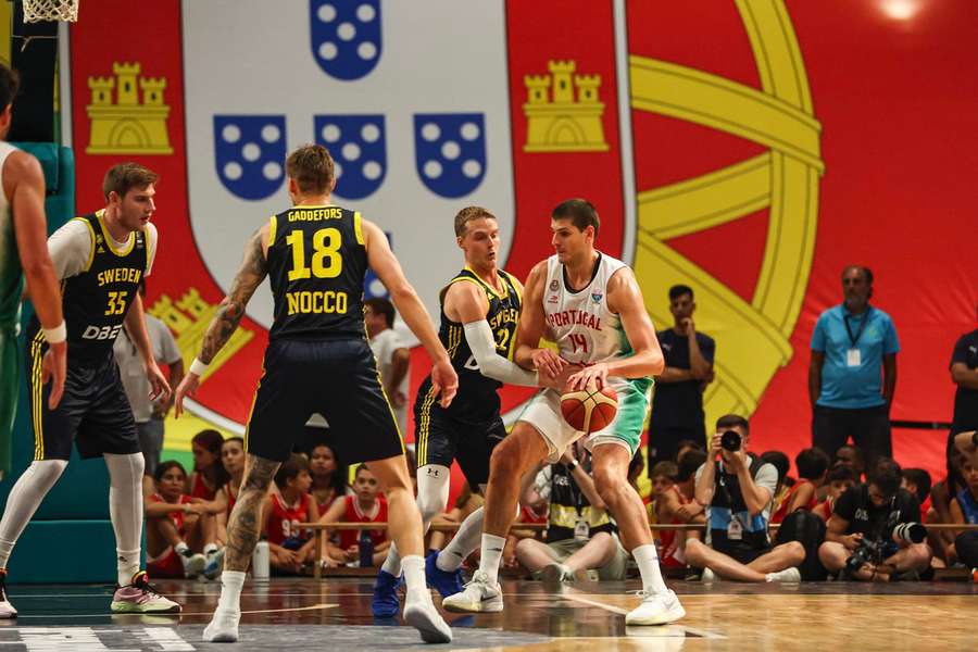 Portugal em encontro de preparação para o Eurobasket