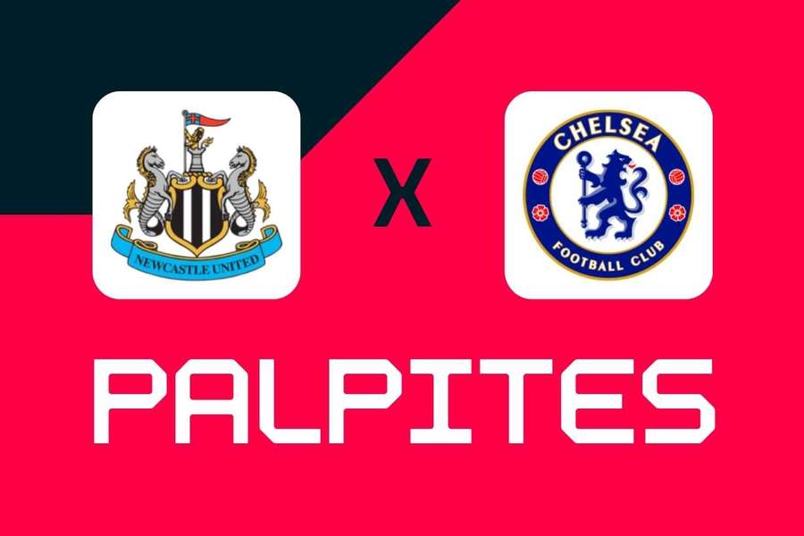 Newcastle x Chelsea ocorre neste sábado (20) pela Premier League.