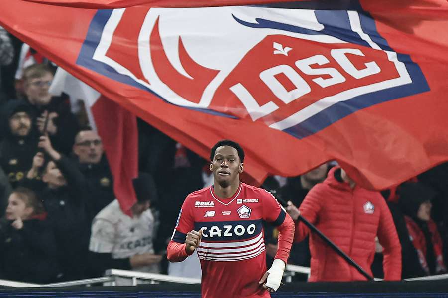 Jonathan David netted twice from the spot for Lille in the 3-3 draw