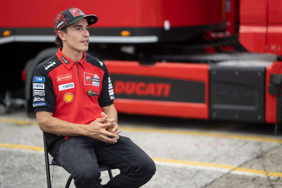 Marquez à Misano ce jeudi.