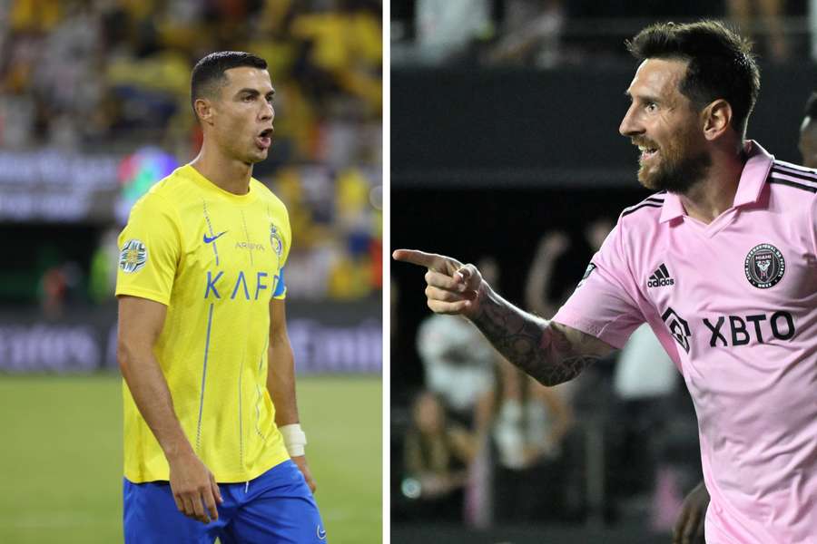 Ronaldo e Messi foram para ligas periféricas