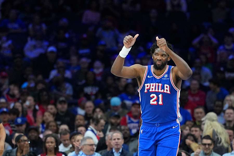 Joel Embiid will be left on the sidelines for the Philadelphia 76ers.