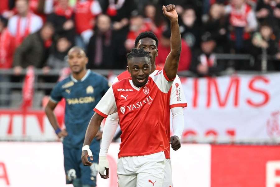 Valentin Atangana v březnovém utkání proti Marseille.
