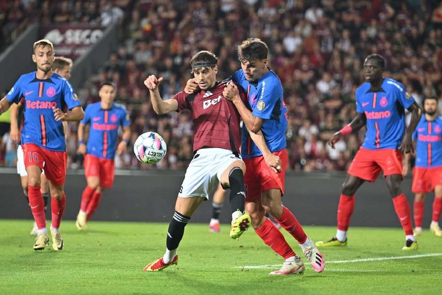 Sparta Praga și FCSB au încheiat la egalitate, scor 1-1, în prima manșă din turul 3 preliminar UEFA Champions League