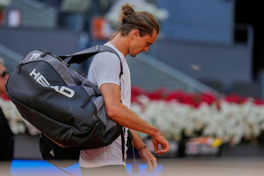 Alexander Zverev se s turnajem v Madridu rozloučil.