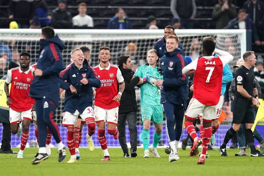 Managerul lui Arsenal, Mikel Arteta, îl îndepărtează pe Ramsdale de fanii lui Spurs