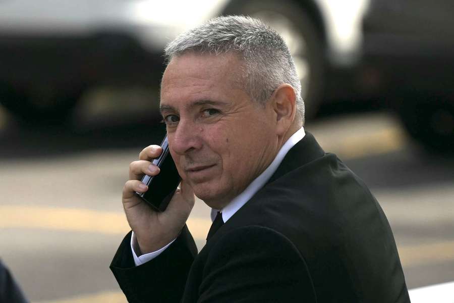 Víctor Stinfale, antes de declarar en el juicio por la muerte de Maradona