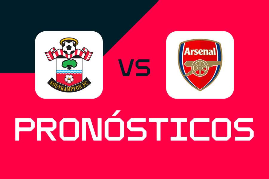 Vive el partido entre el Southampton y el Arsenal a través de Flashscore
