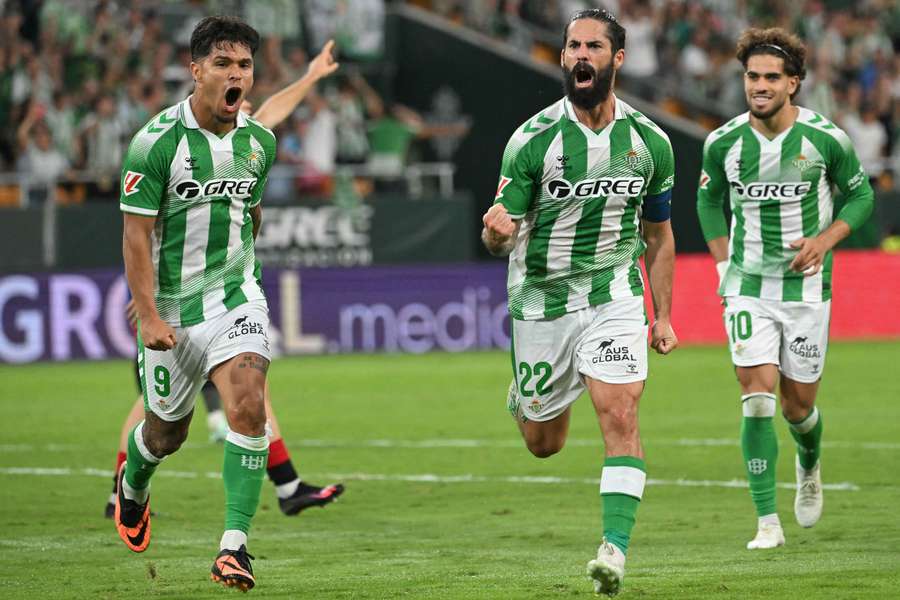 Isco a jeho radosť po góle.