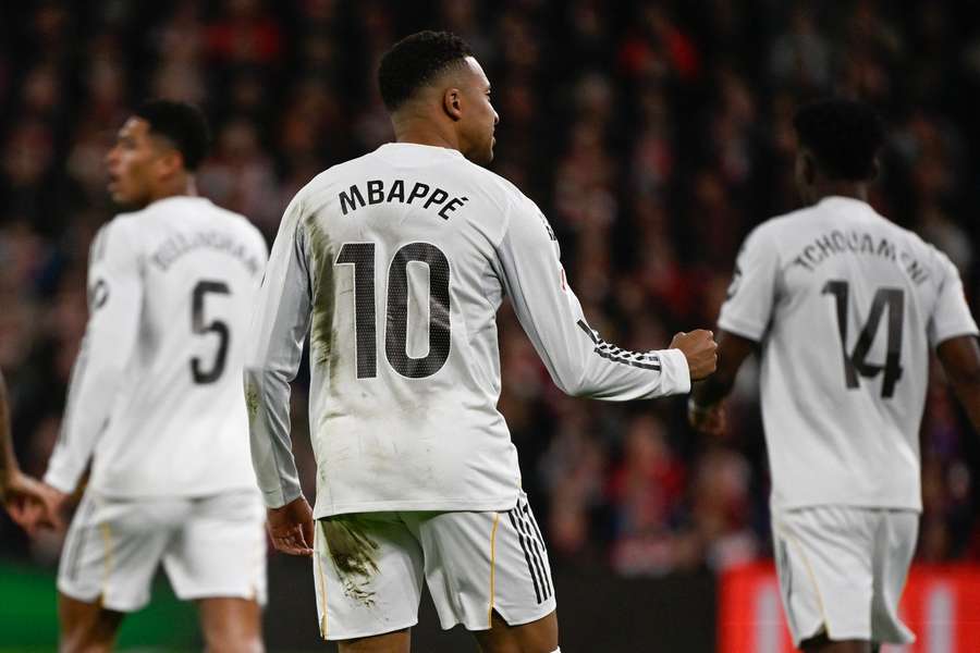 Kylian Mbappe was the star of the show for Real Madrid