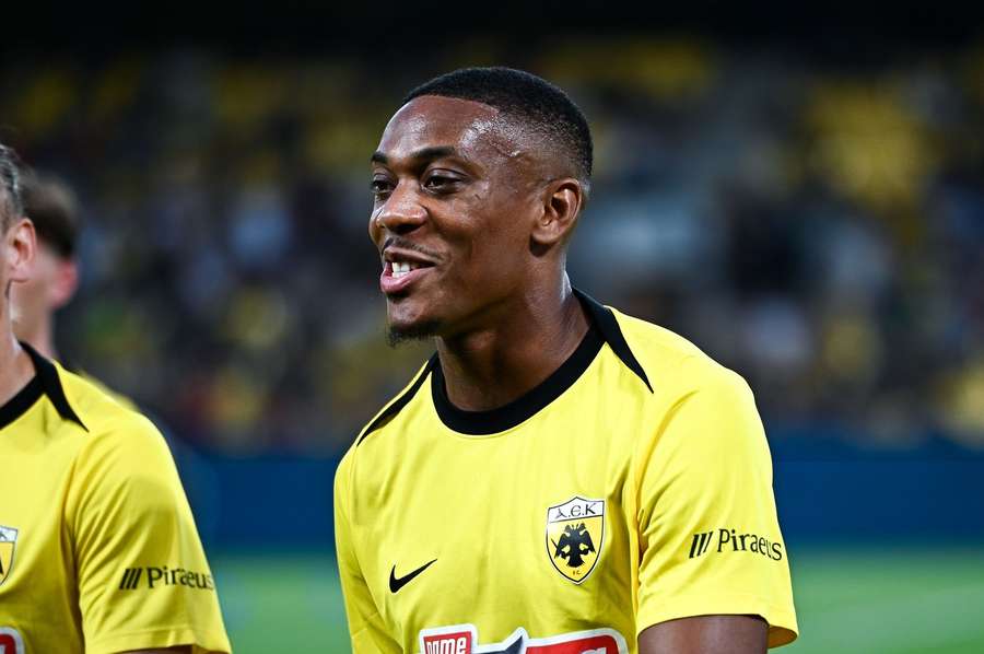 Anthony Martial a evoluat în sezonul trecut pentru AEK Atena Anthony Martial a evoluat în sezonul trecut pentru AEK Atena