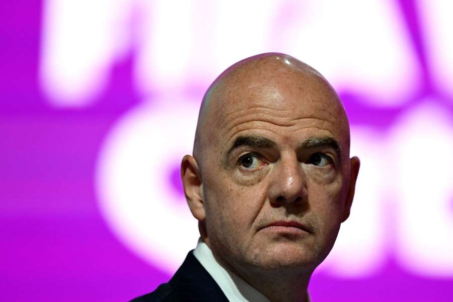 Infantino has been re-elected as FIFA president for a third term after standing unopposed
