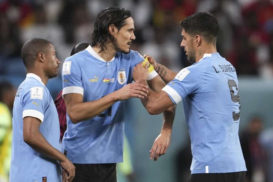 Cavani e Suárez, os dois maiores goleadores da história da seleção uruguaia