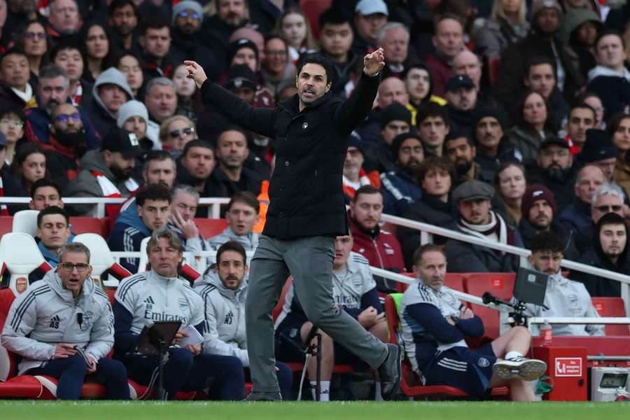 Arsenal have a four-point cushion at the top of the Premier League Arsenal have a four-point cushion at the top of the Premier League