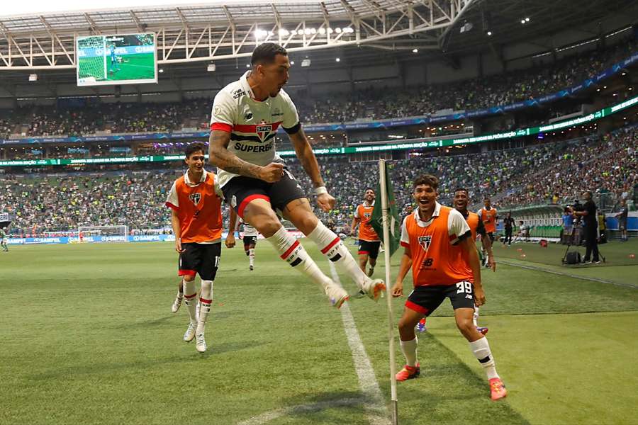 Luciano provocou torcida do Palmeiras após gol de empate