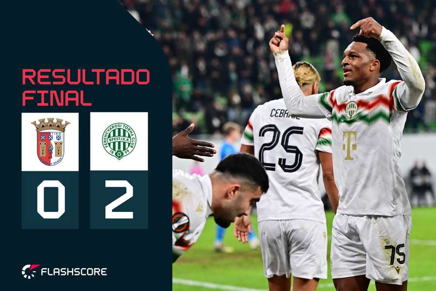 Joseph marcou e assistiu no triunfo do Ferencváros