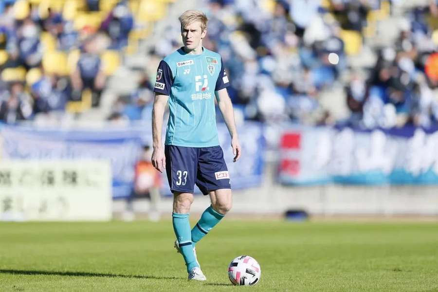 Douglas Grolli esteve nos últimos cinco anos no Avispa Fukuoka, do Japão