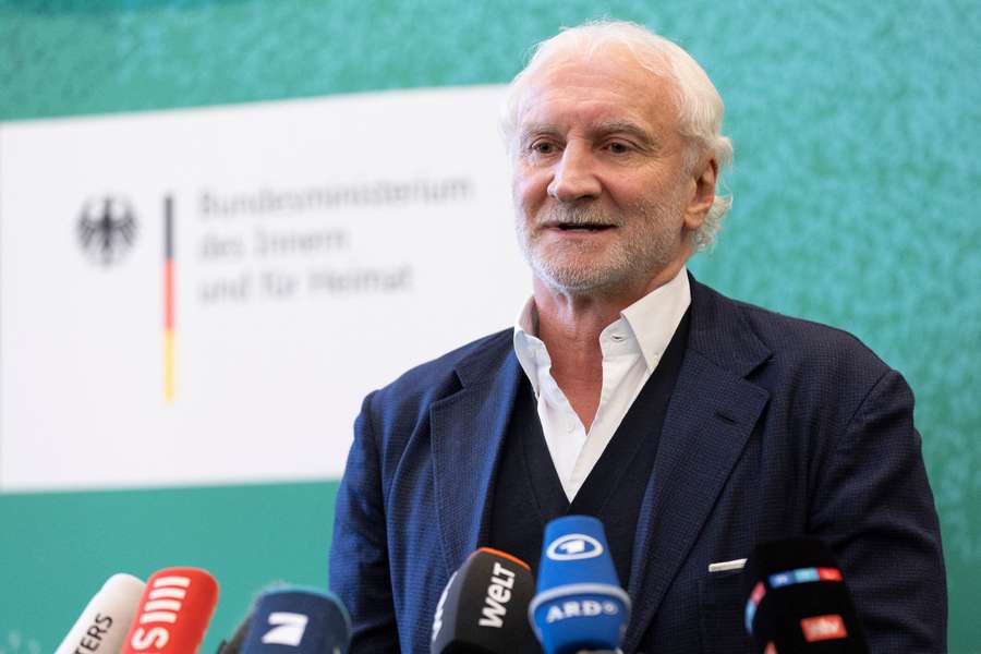 Rudi Völler tijdens het '100-Day Countdown Event To UEFA EURO 2024'