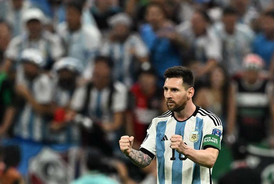 Lionel Messi has scored twice in the World Cup so far