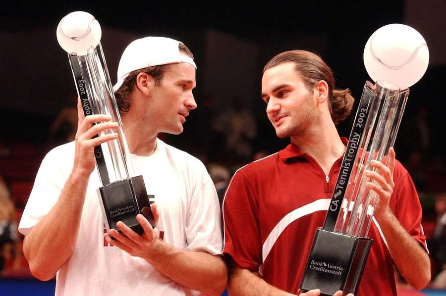 Roger Federer holte 2002 den Titel in Wien Roger Federer holte 2002 den Titel in Wien