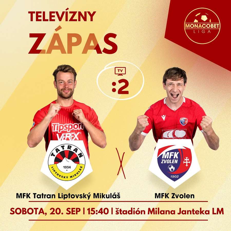 Liptáci a Zvolenčania budú na televíznych obrazovkách.
