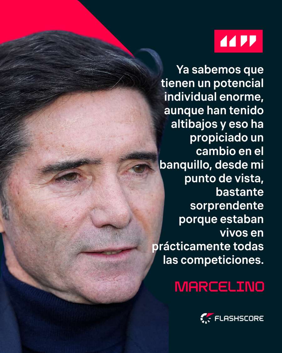 Las palabras del técnico