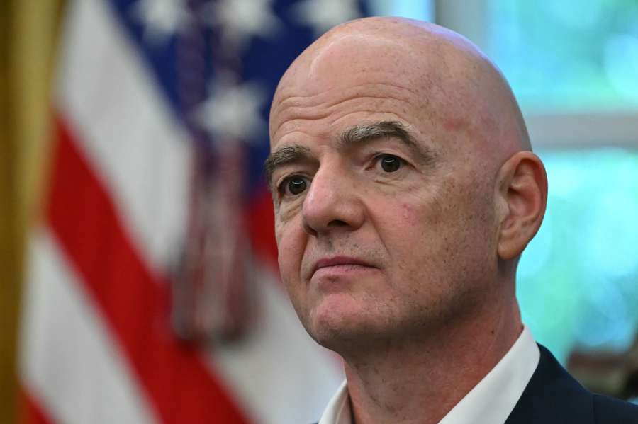 Infantino esteve em Washington na semana passada.