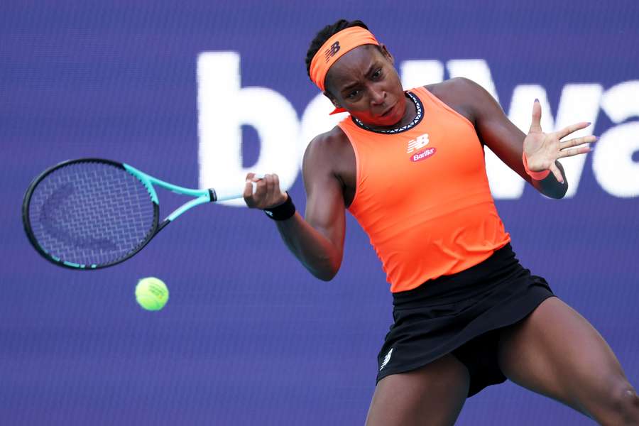 Gauff said she did not feel the pressure of being on home soil was to blame for the defeat