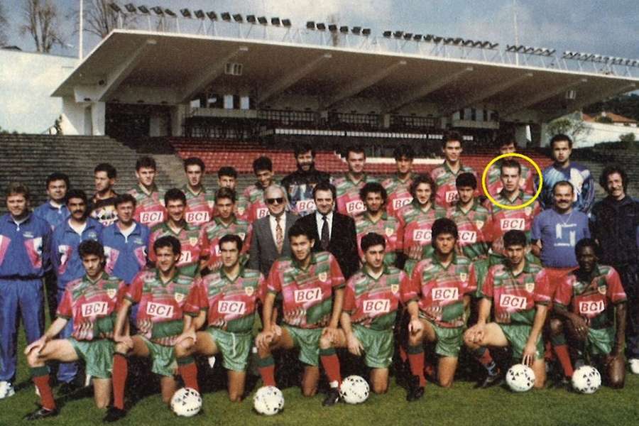 Jorge Costa representou o Marítimo na época 1991/92
