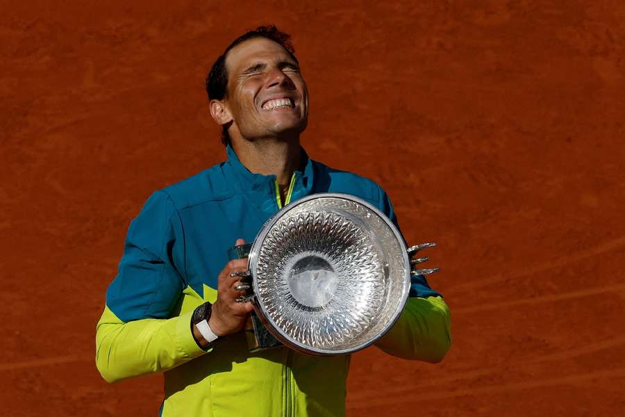 Nadal ganhou Roland Garros por 14 vezes