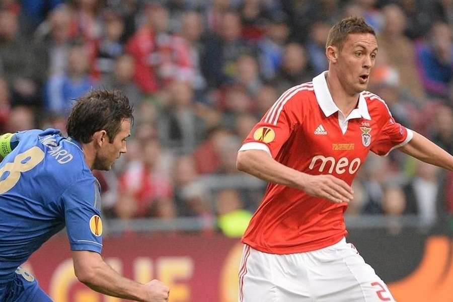Matic contra Lampard na final da Liga Europa Matic contra Lampard na final da Liga Europa
