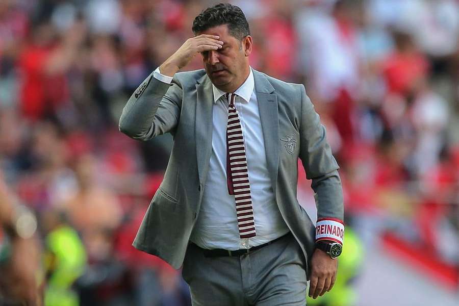 Rui Vitória foi treinador do Benfica