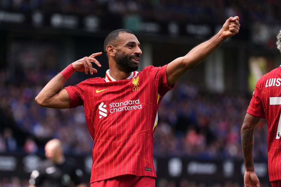 Salah was Liverpool's star man against Ipswich 