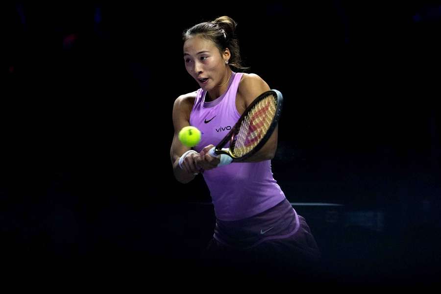 Qinwen Zheng is making her WTA Finals debut this year