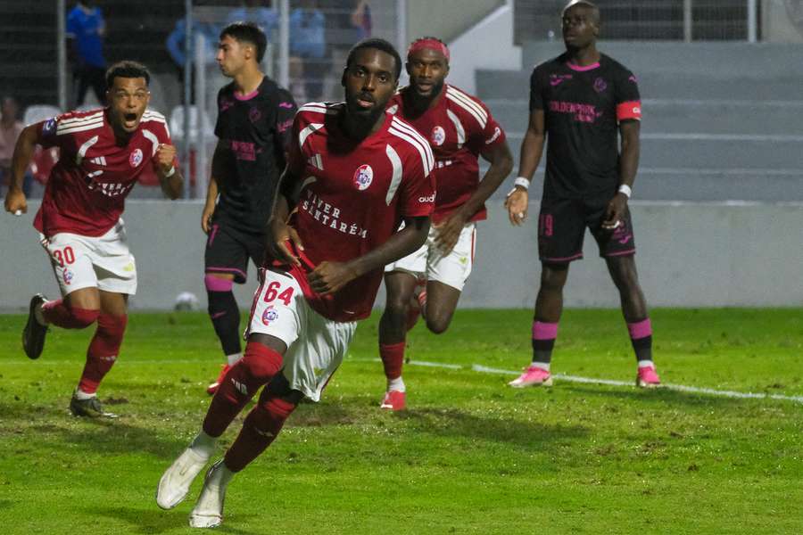 Rafael Camacho festejou pelo União Rafael Camacho festejou pelo União