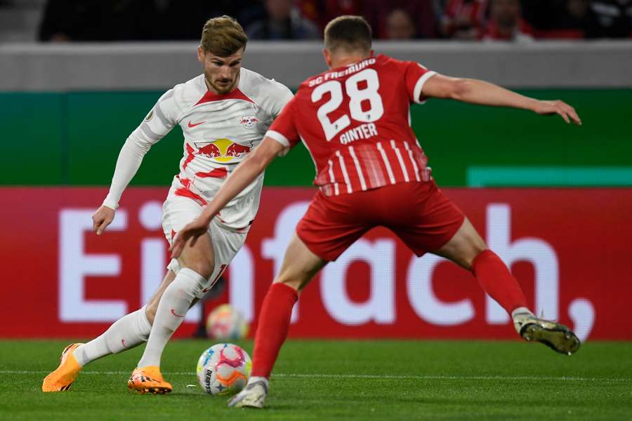 O Leipzig goleia o Freiburg por 5 a 1 e chega à final da Copa da Alemanha