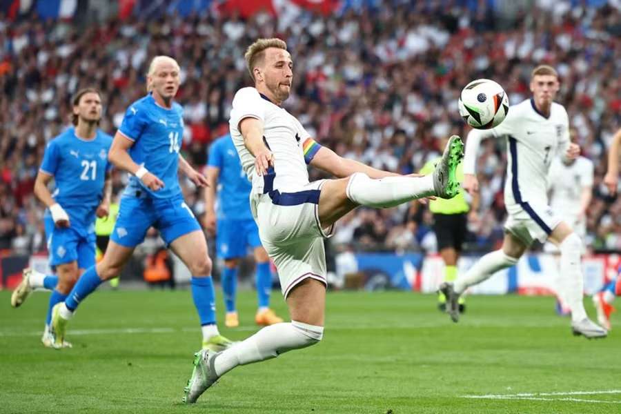 Harry Kane sa proti Islandu, rovnako ako jeho spoluhráči, nepresadil.