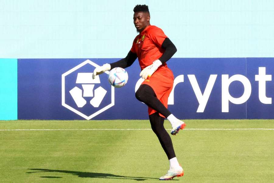Onana was marked as absent in the team sheet as Cameroon gets ready to face Brazil
