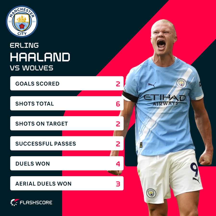 Haaland stats Haaland stats