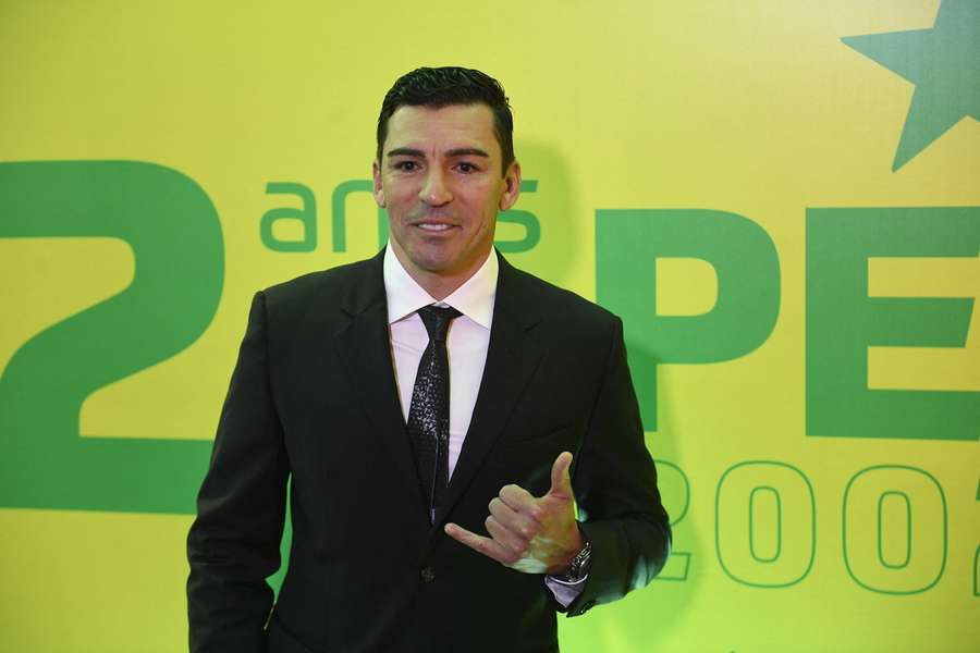 Lúcio, alla festa per il 20° anniversario del pentacampeão della CBF