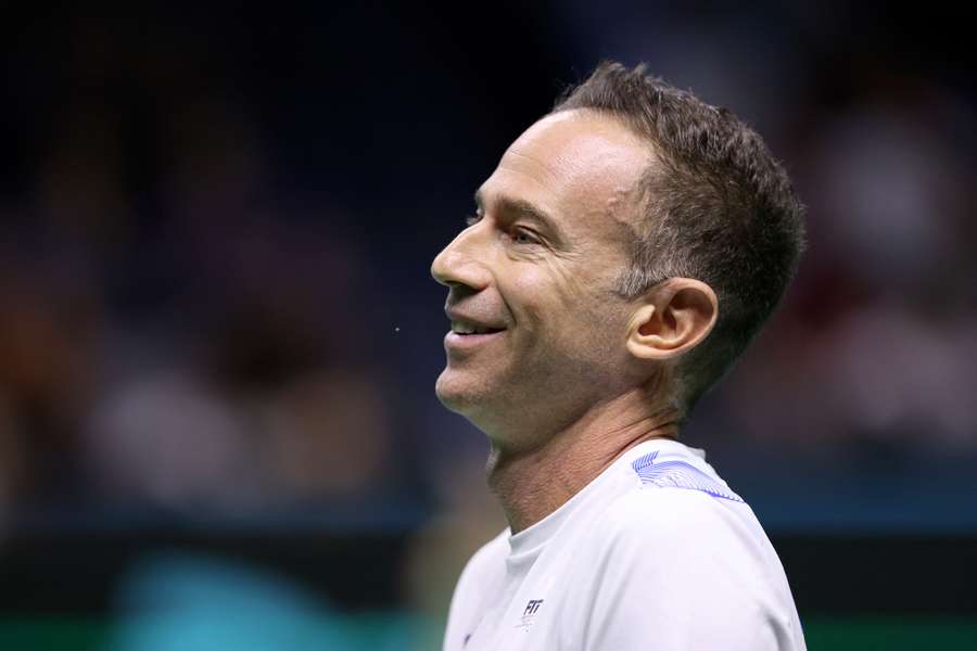 Filippo Volandri, capitano dell'Italia di Coppa Davis