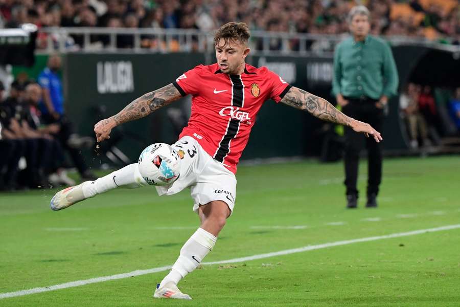 Pablo Maffeo, con el Mallorca Pablo Maffeo, con el Mallorca