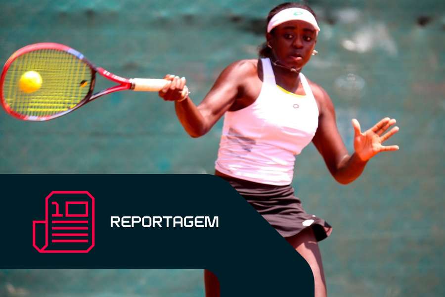 Angella Okutoyi, do Quénia, é uma das muitas jogadoras que lutam para sobreviver no ITF Tour