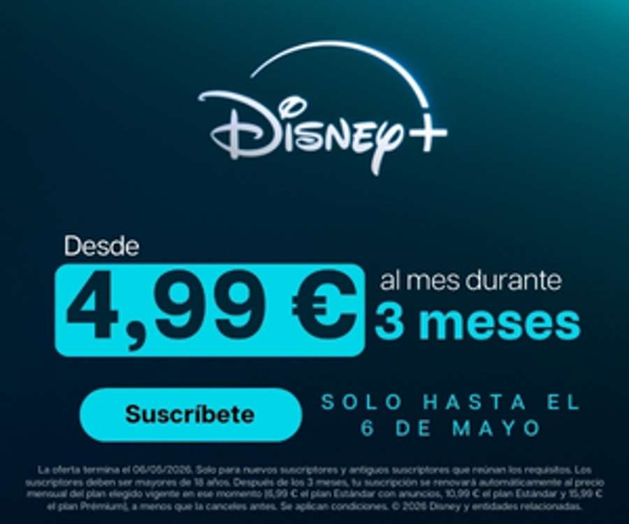 Suscríbete a Disney+