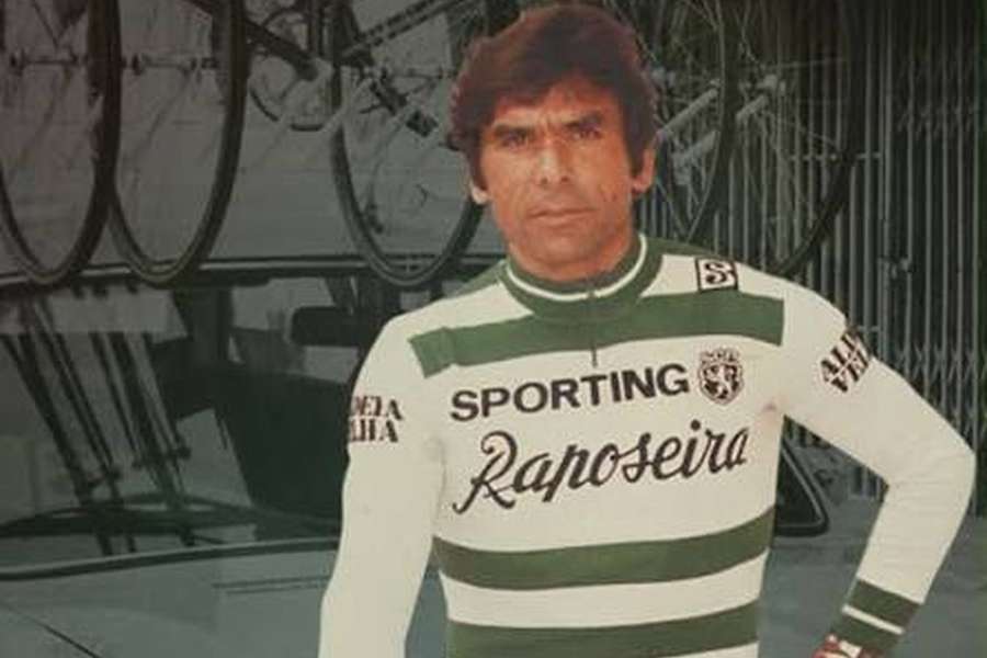 Joaquim Agostinho ao serviço do Sporting Joaquim Agostinho ao serviço do Sporting